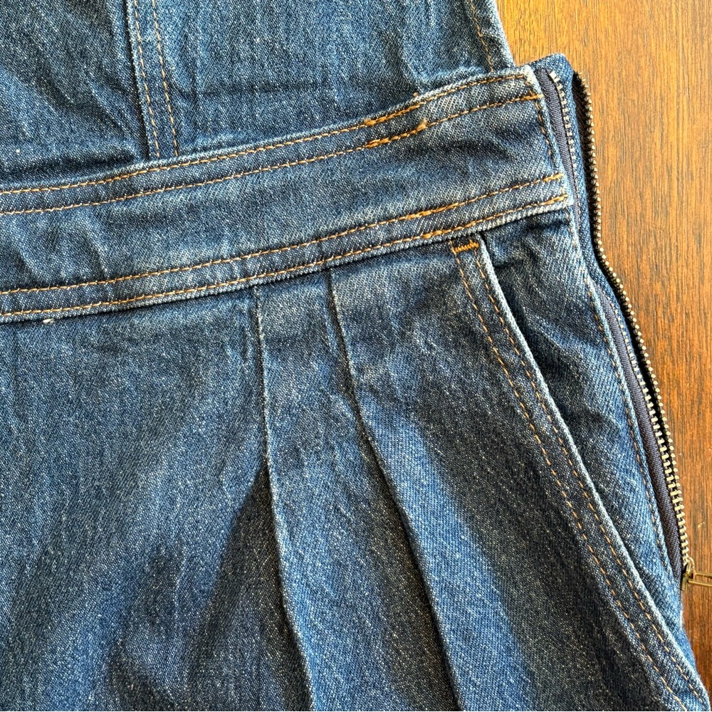 Madewell Tapered Overalls in Dunson Wash, Sz 6 - Picture 6 of 8